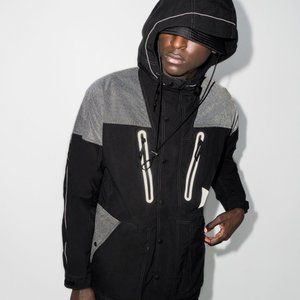 and Wander Pertex hooded reflective jacket
